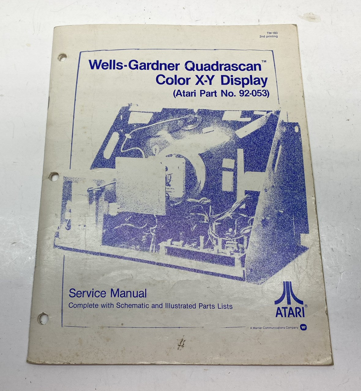 Wells Gardner 6100 Color X-Y Monitor