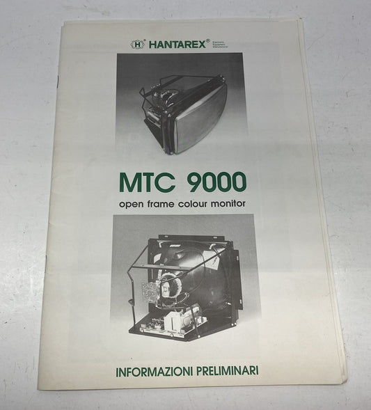 Hantarex MTC 9000 Monitor (Italian)