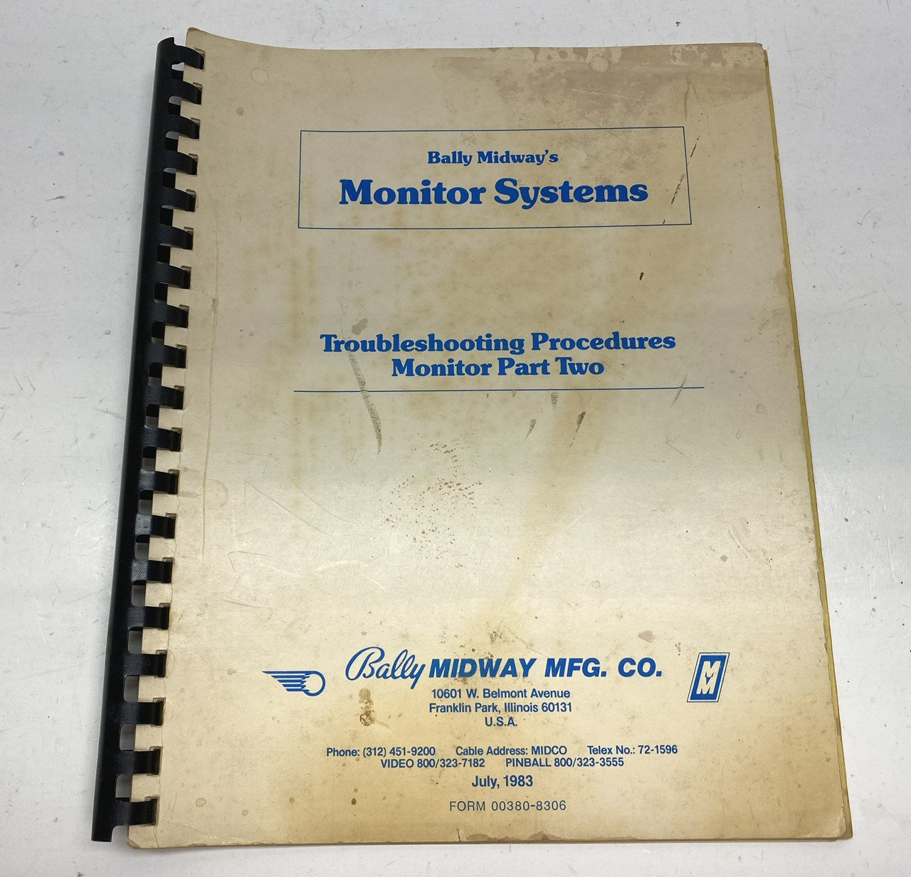 Bally Midway's Monitor Systems Troubleshooting Part Two