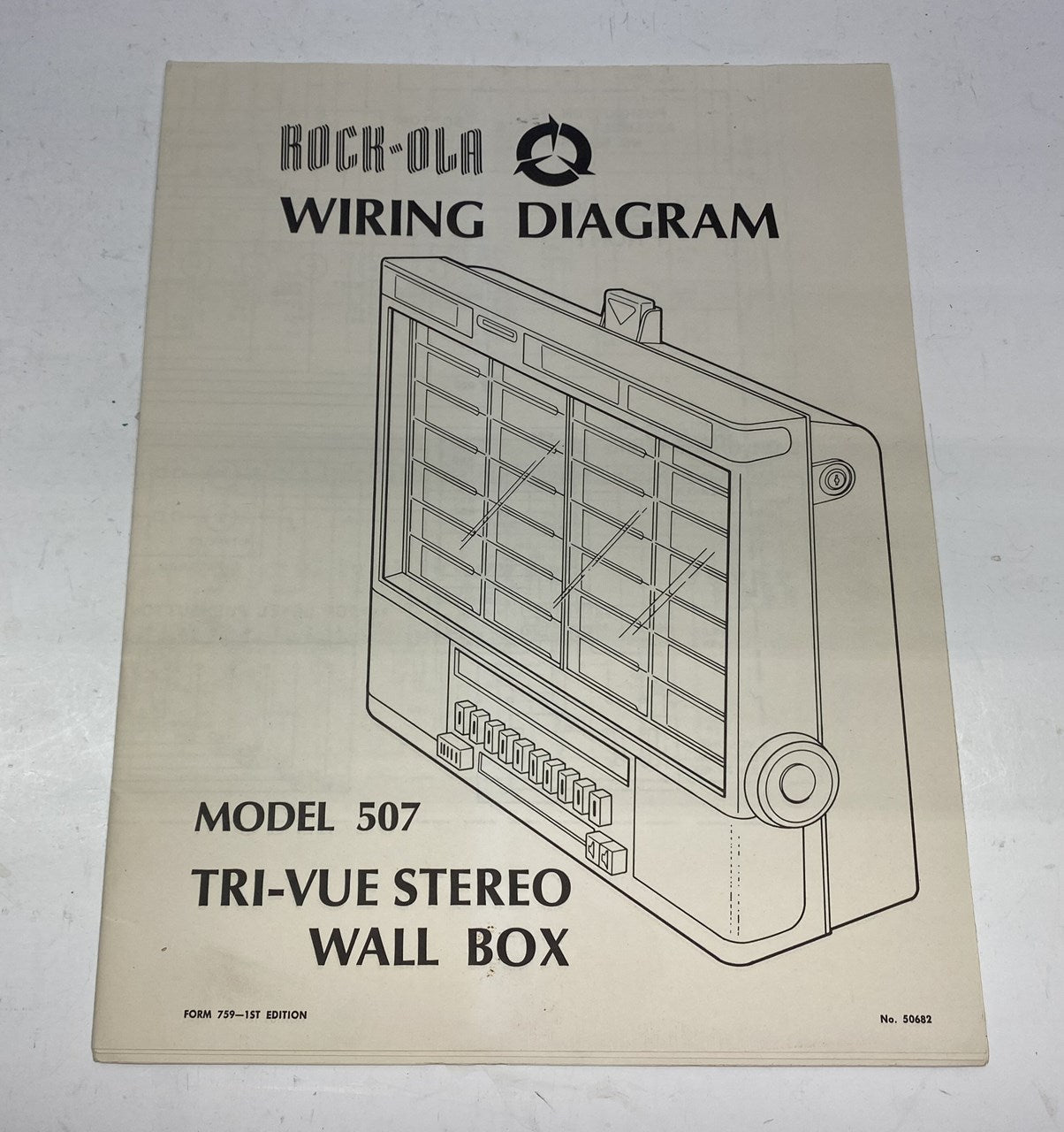 Rock-Ola 507 Wall Box Wiring Diagram