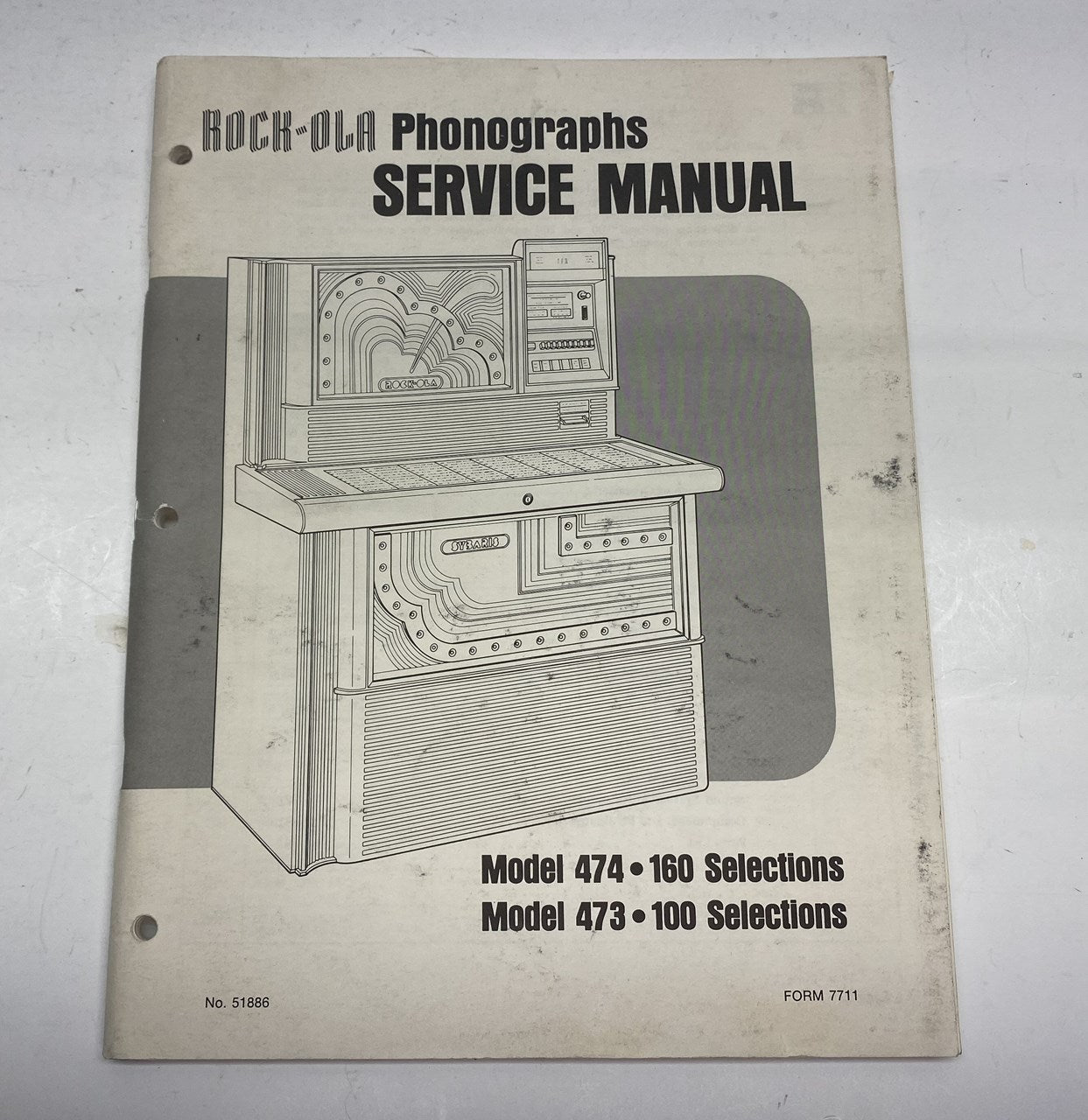 Rock-Ola 473 and 474 Service Manual