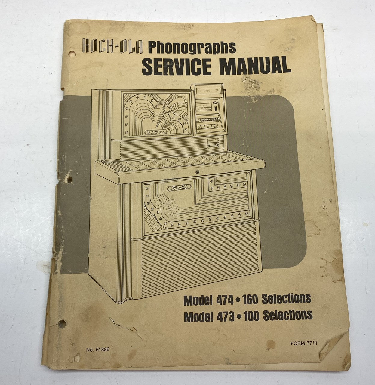 Rock-Ola 473 and 474 Service Manual