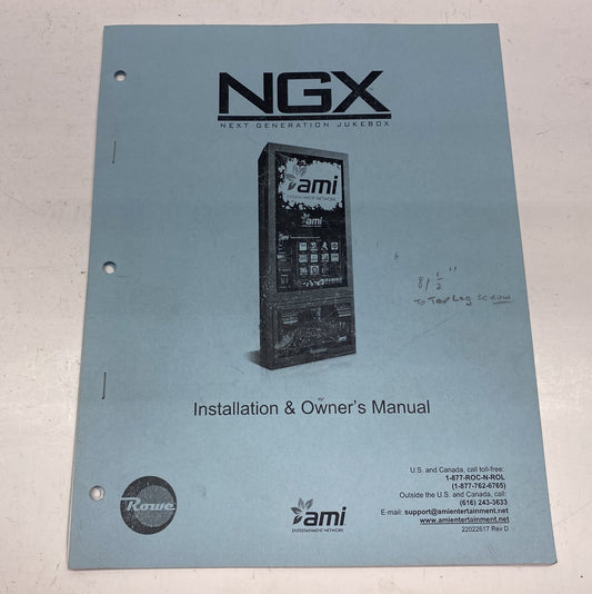 NGX Jukebox Manual