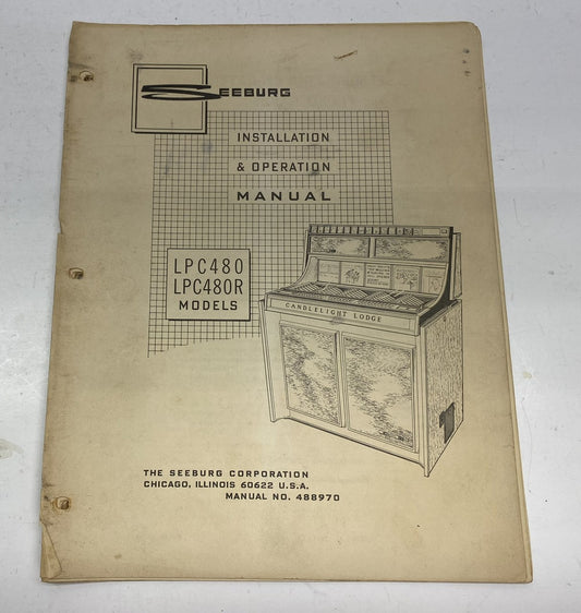 Seeburg LPC480 / LPC480R Installation and Operation Manual