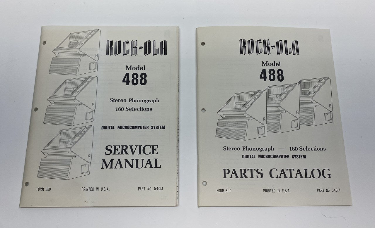 Rock-Ola 488 Service Manual and Parts Catalog