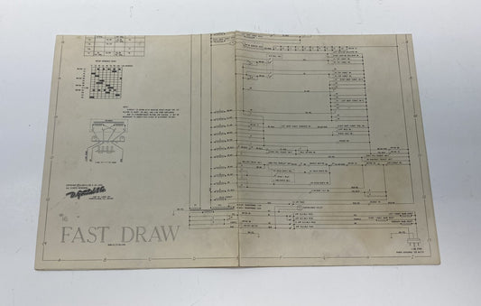 Fast Draw (Gottlieb) Schematics