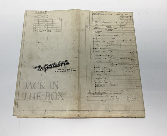 Jack in The Box (Gottlieb) Schematics