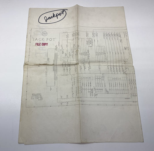 Jack Pot (Williams) Schematics