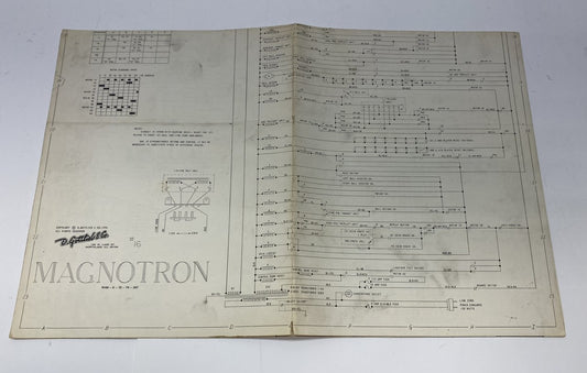 Magnotron (Gottlieb) Schematics