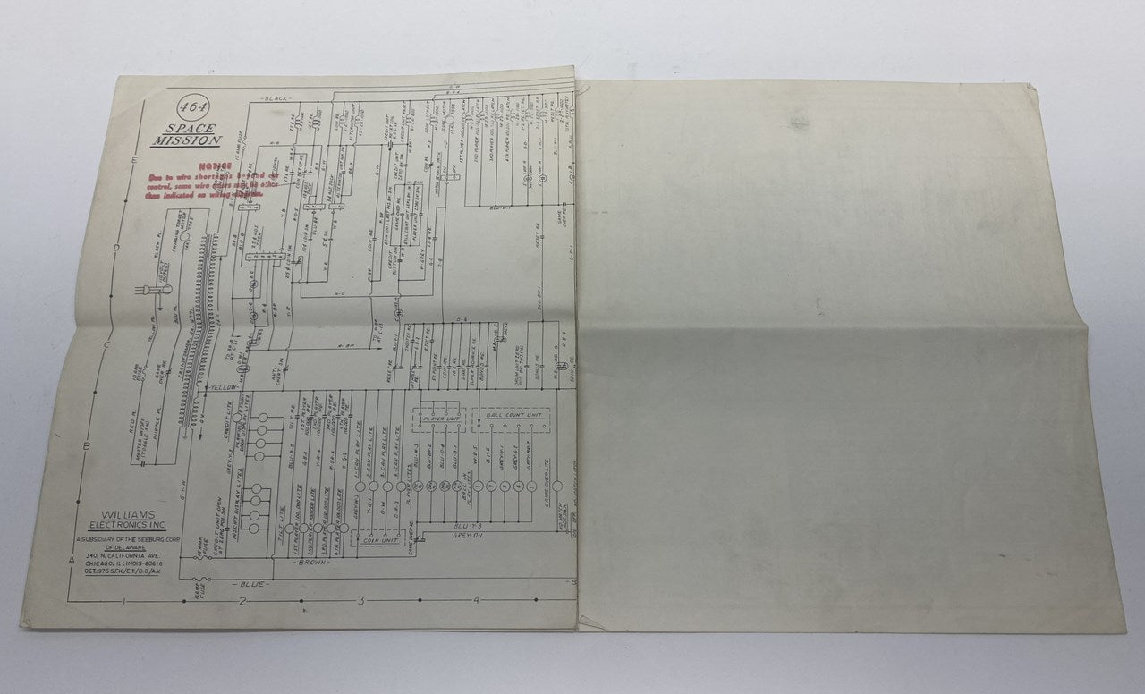 Space Mission (Williams) Schematics