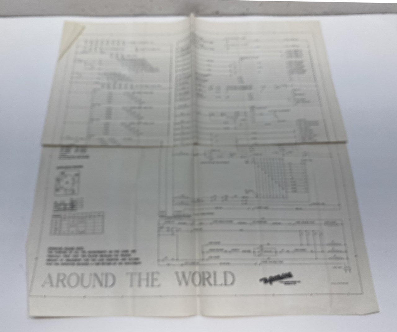 Around the World (Gottlieb) Schematics