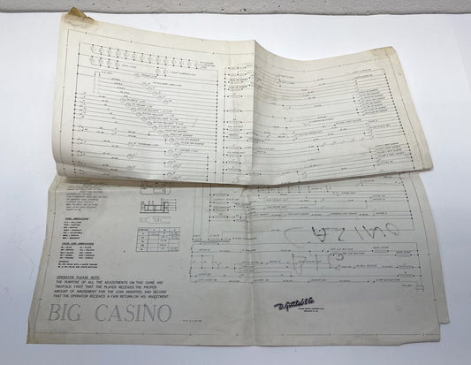 Big Casino (Gottlieb) Schematics