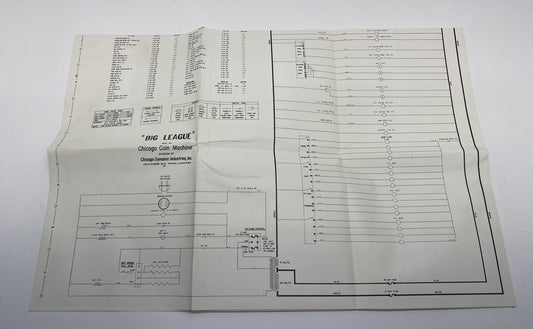 Big League Schematics (Chicago Coin)