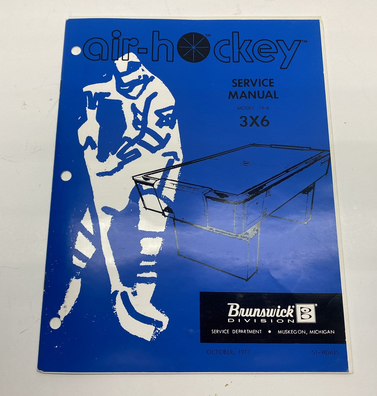 Brunswick Air Hockey (3x6) Service Manual