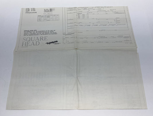 Square Head (Gottlieb) Schematics