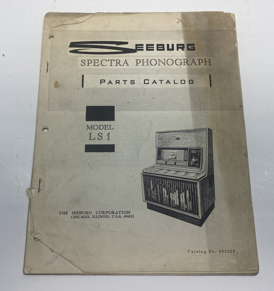 Seeburg Spectra LS1 Parts Catalog