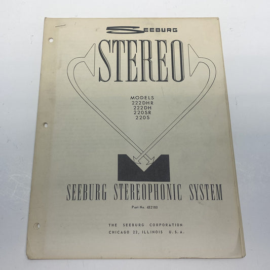 Seeburg Sterophonic System Manual