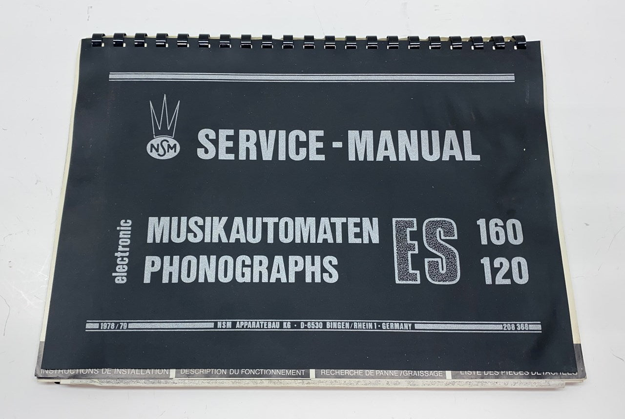 NSM ES 160 / 120 Service Manual