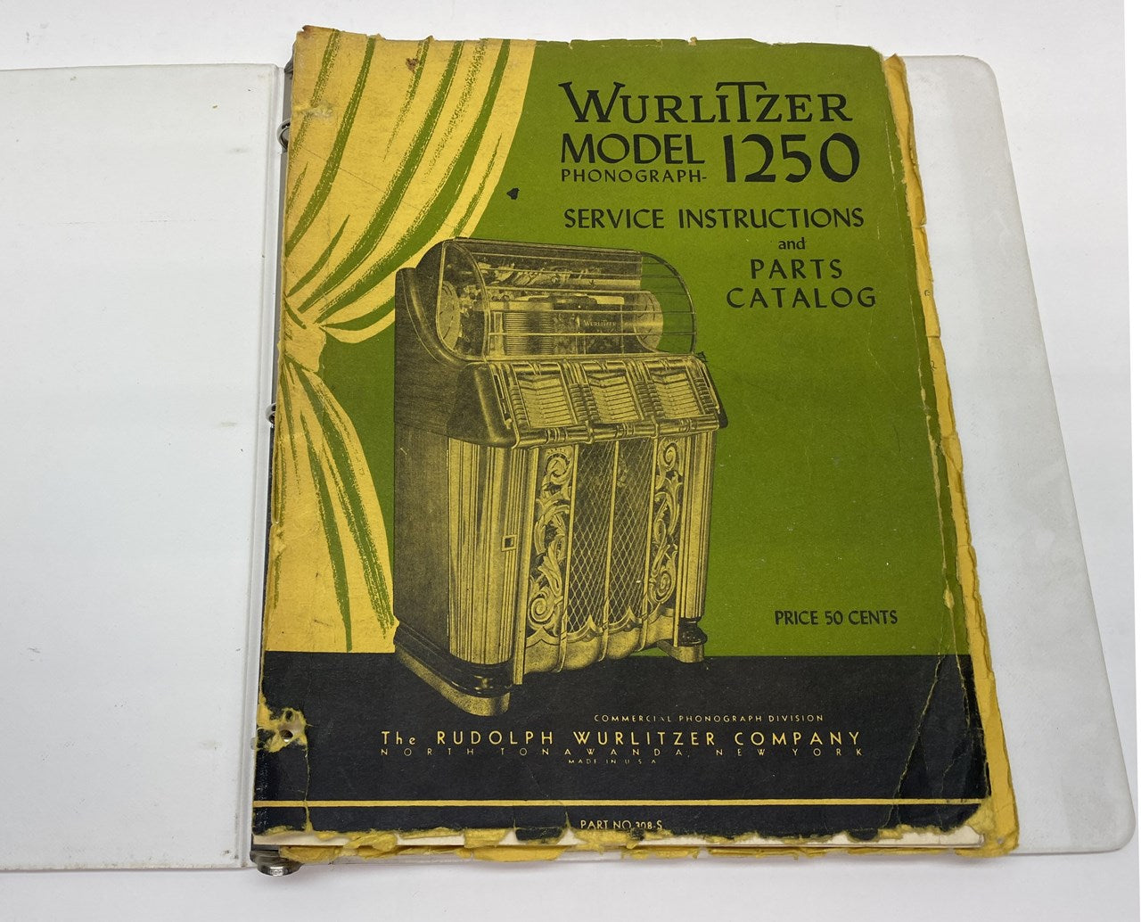 Wurlitzer 1250 Service Manual