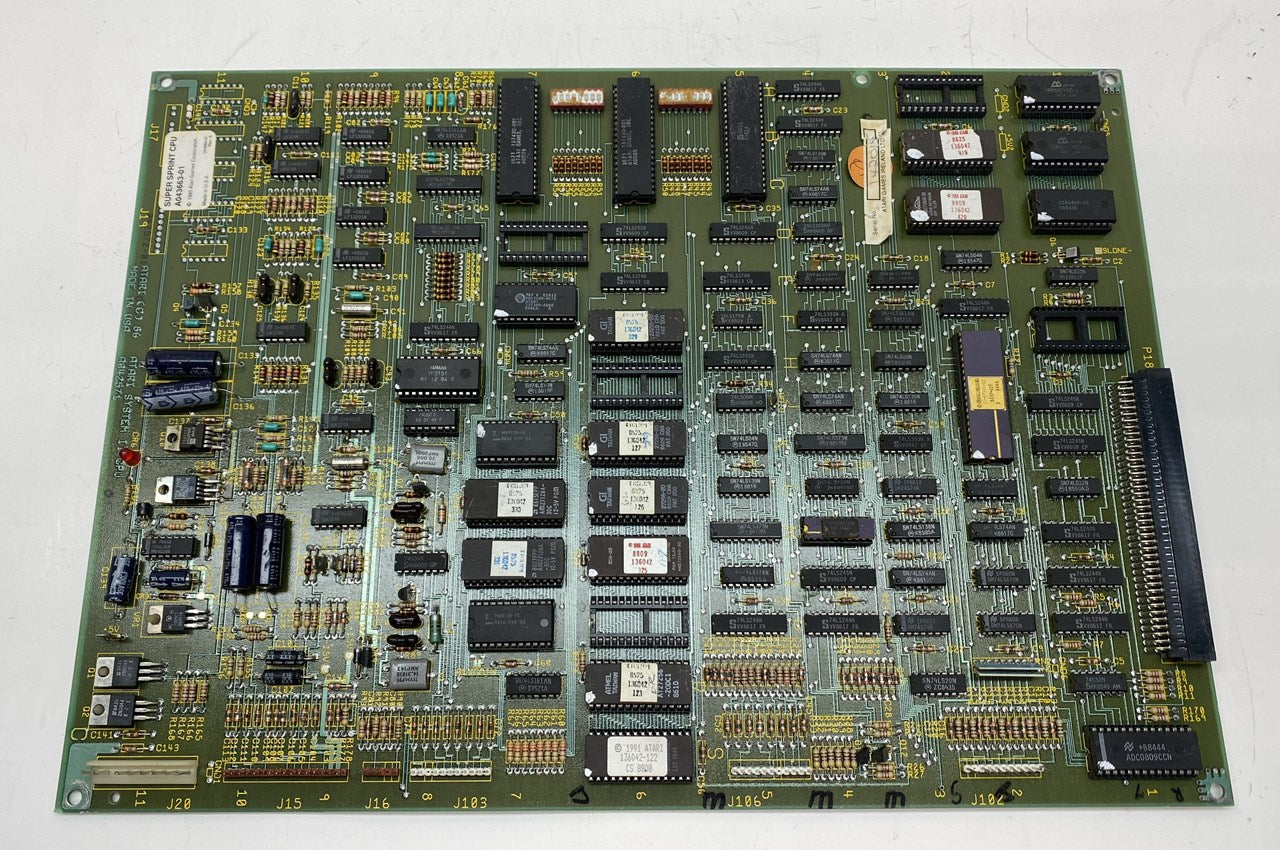 Super Sprint CPU Board, Works