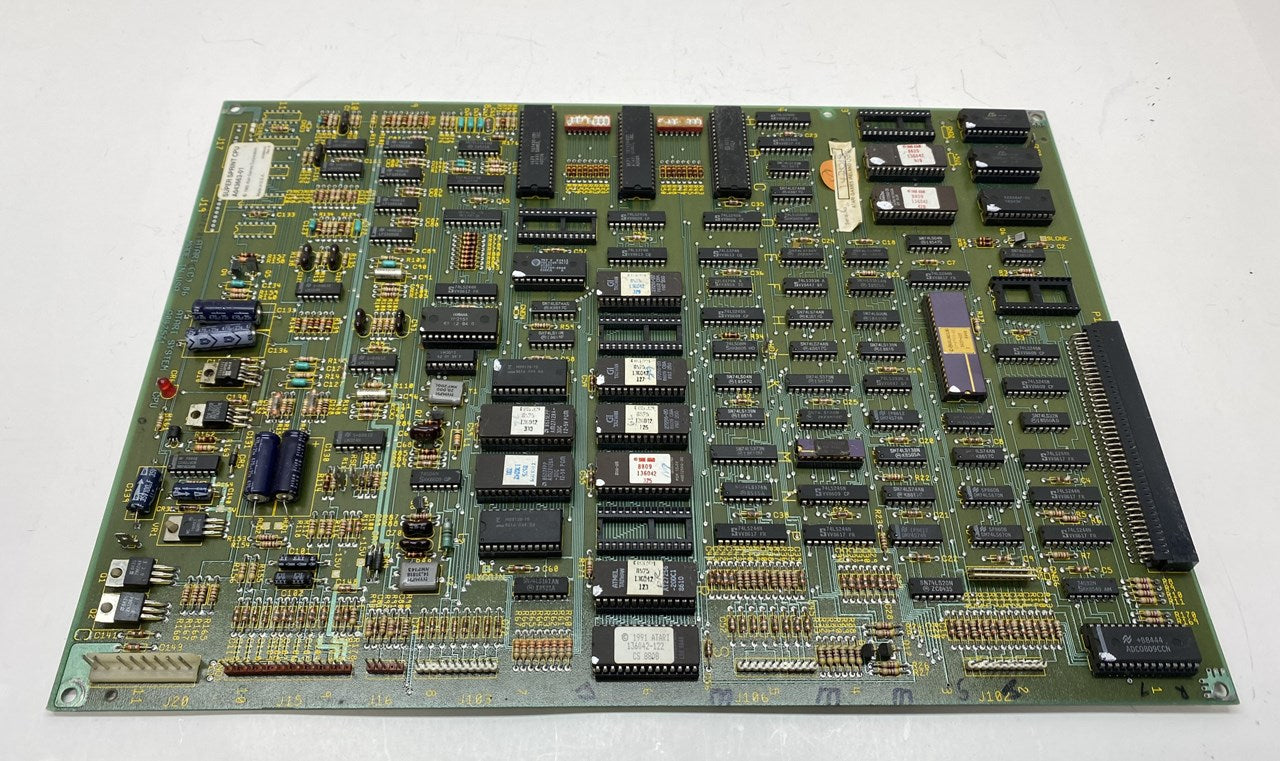 Super Sprint CPU Board, Works