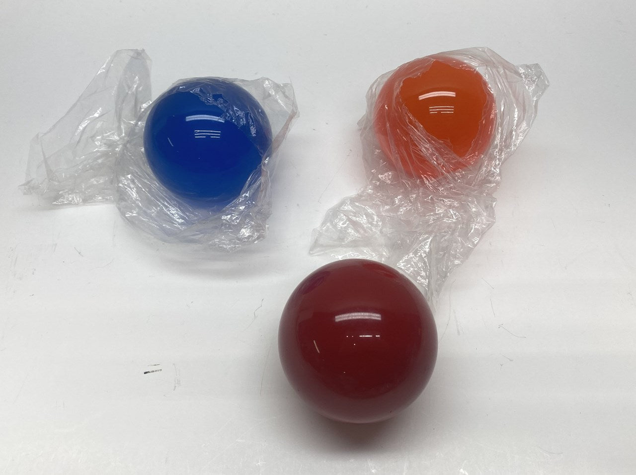 3" Trackball Lot x 3 (Orange, Blue and Red)