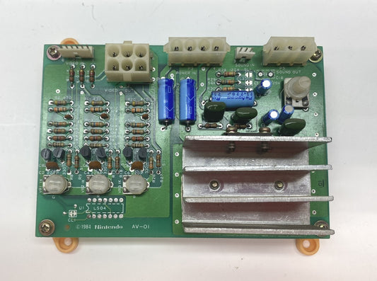 Nintendo AV-01 RGB / Amp Board