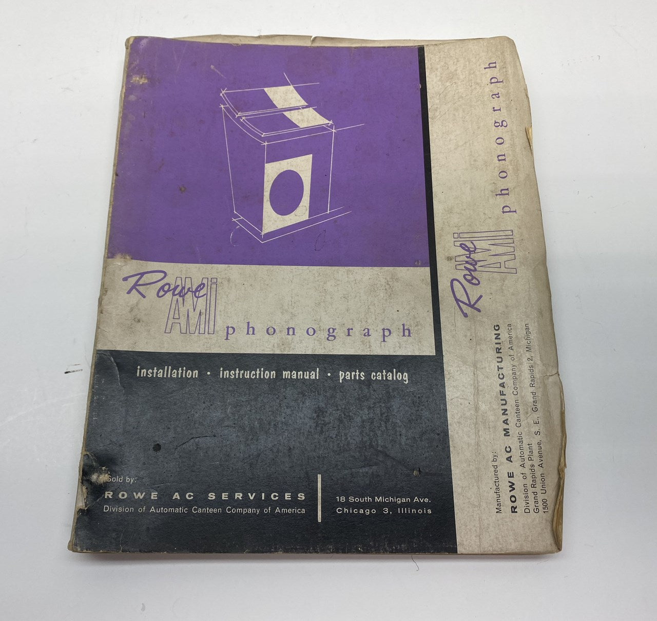 Rowe AMI Phonograph Manual