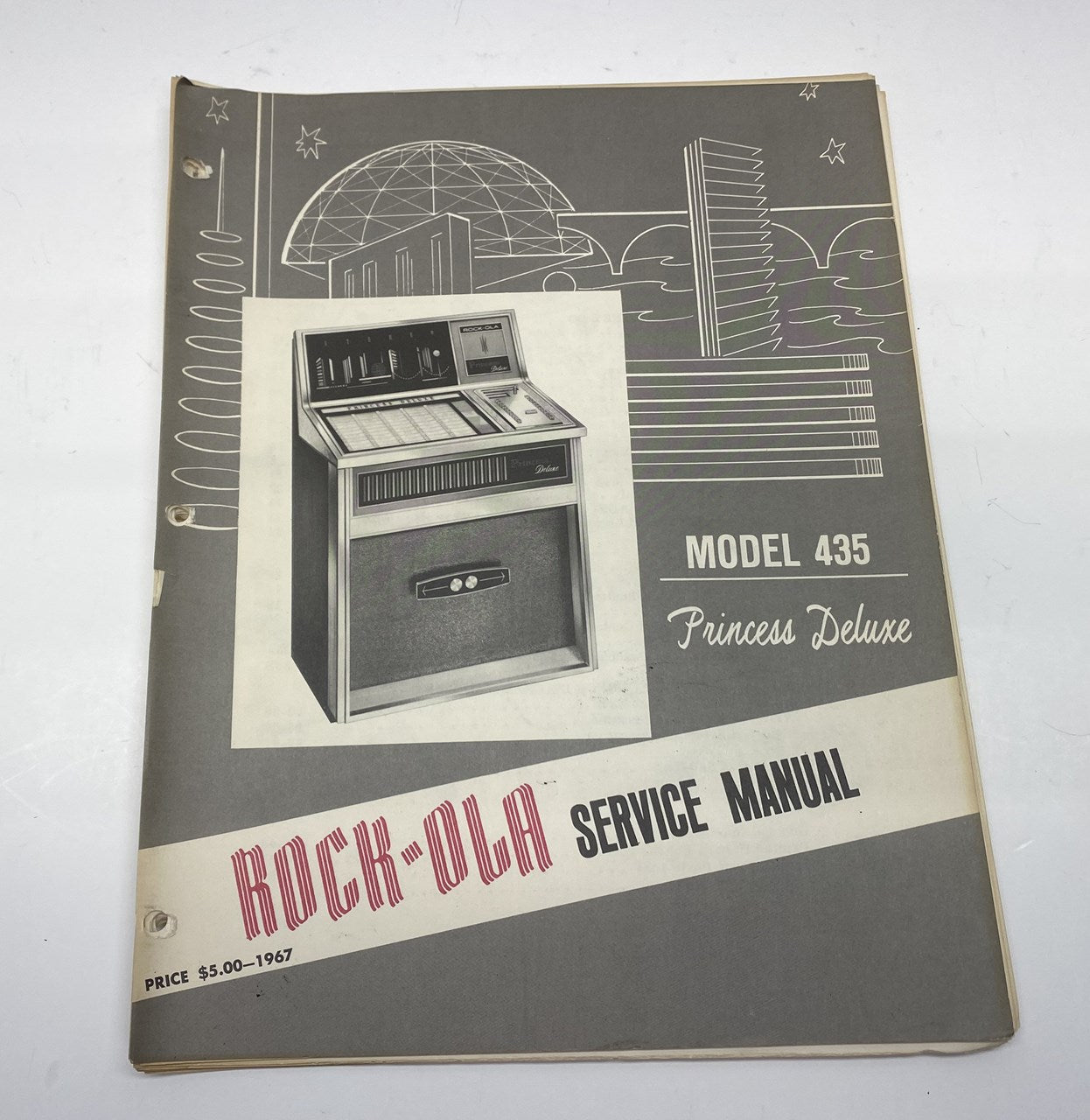 Rock-Ola 435 Princess Deluxe Service Manual