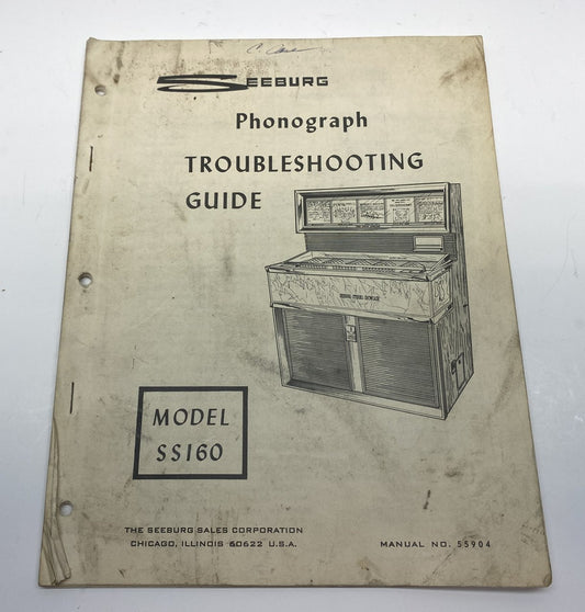 Seeburg SS160 Troubleshooting Guide