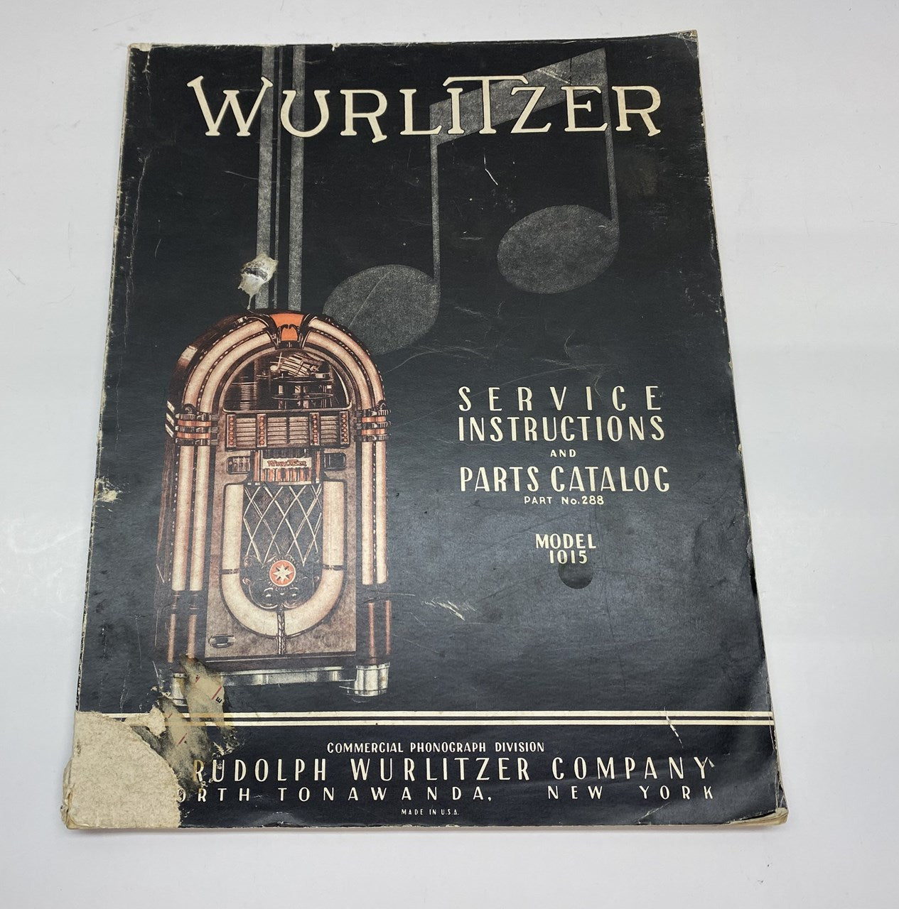 Wurlitzer 1015 Manual