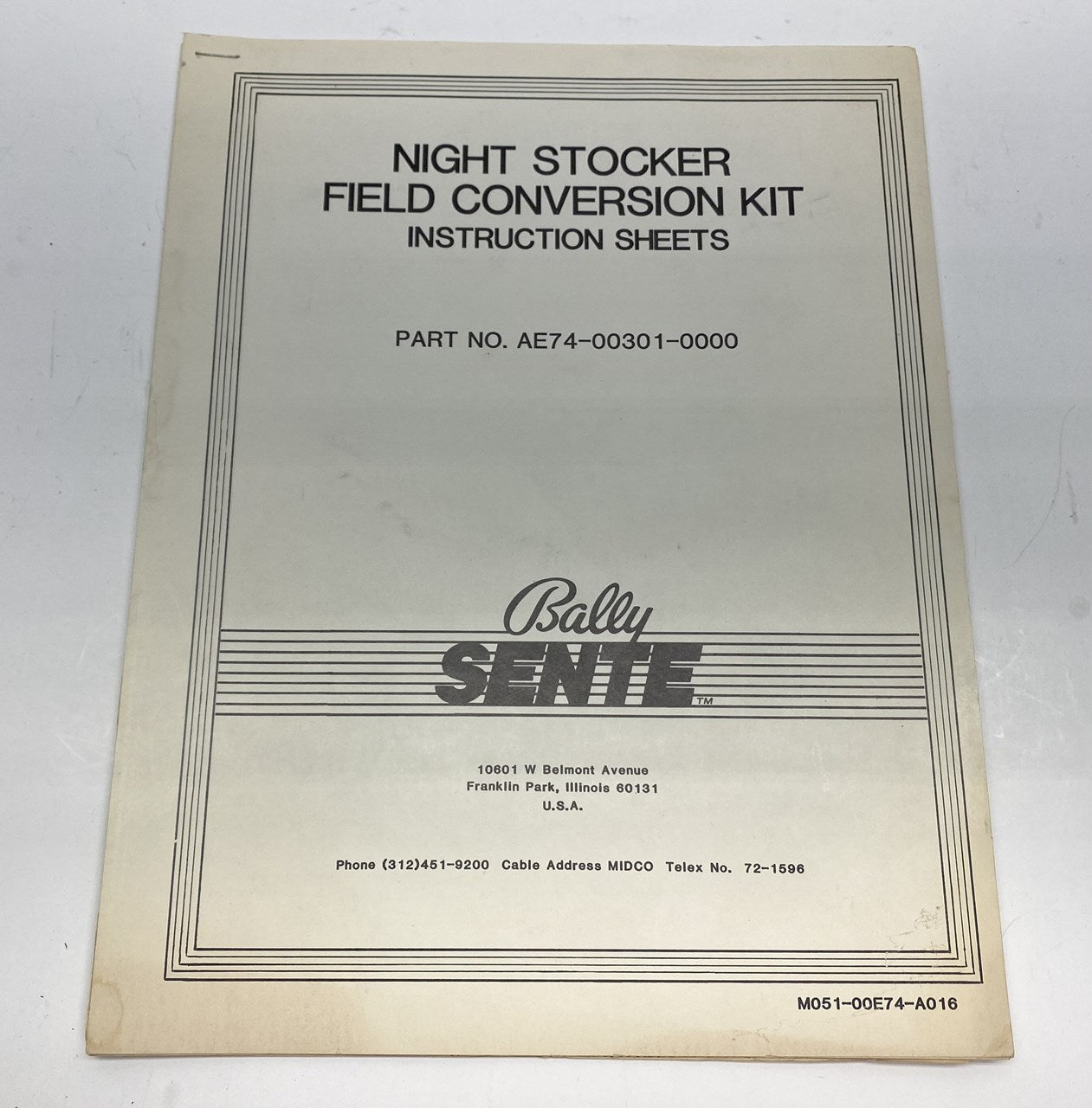 Night Stocker Field Conversion Kit