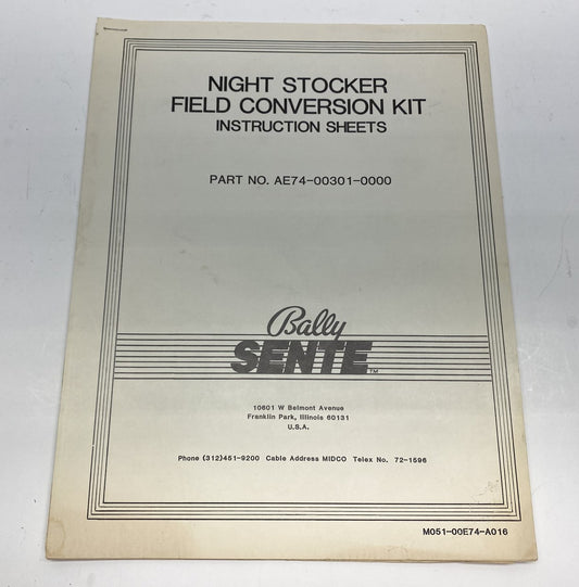 Night Stocker Field Conversion Kit