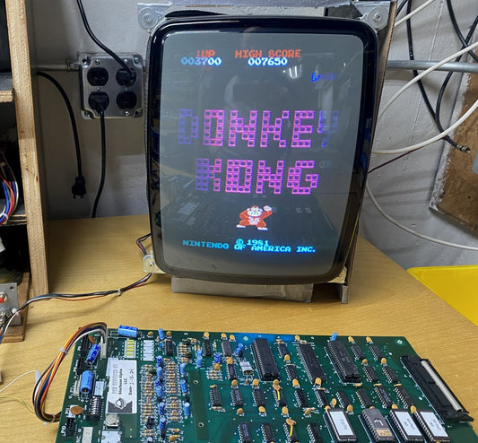 Donkey Kong (Rebuilt, new Sockets!)