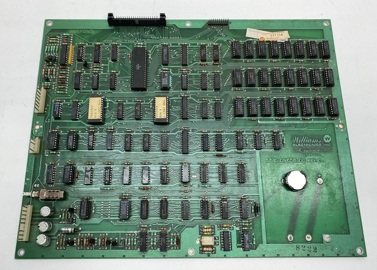 Williams CPU Board, Rev. C