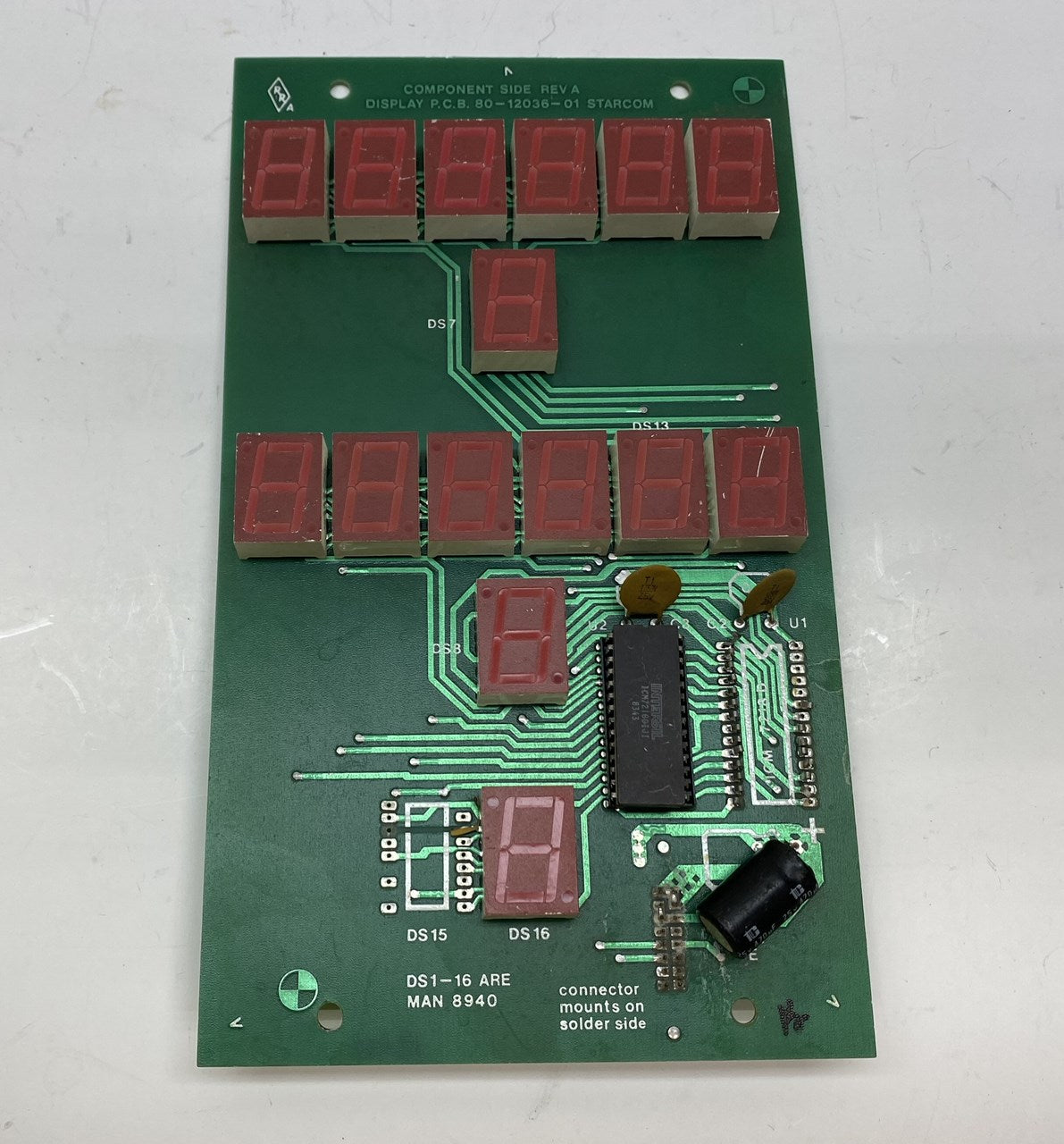 Dragon's Lair Display PCB