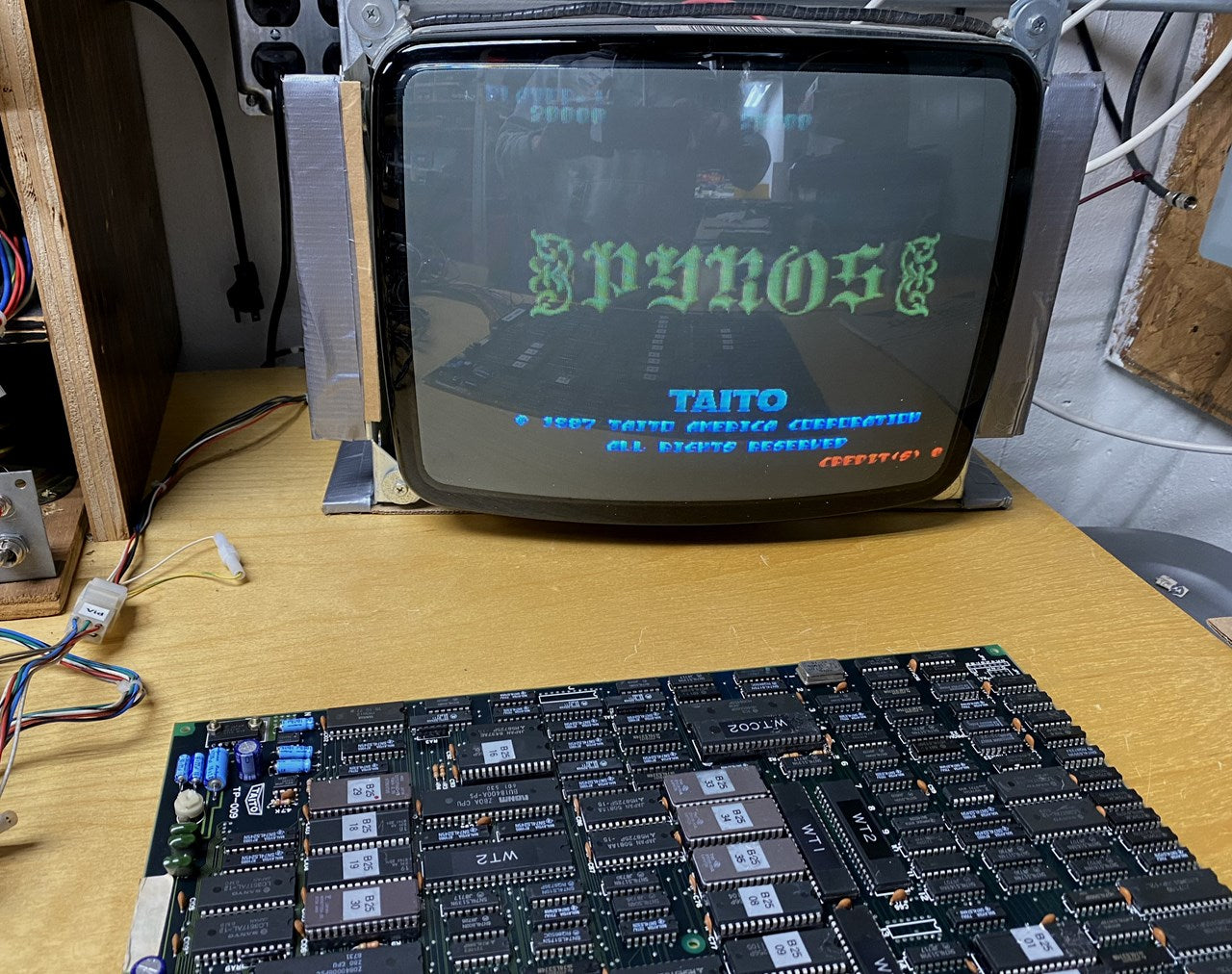 Pyros (Wardner) Working Circuit Board – QuarterArcade.com