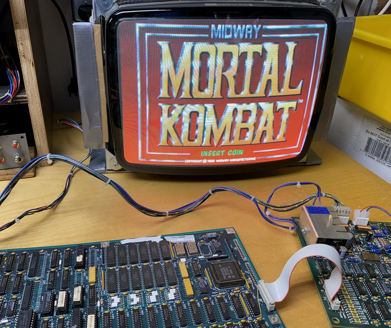 Mortal Kombat Jamma Circuit Board