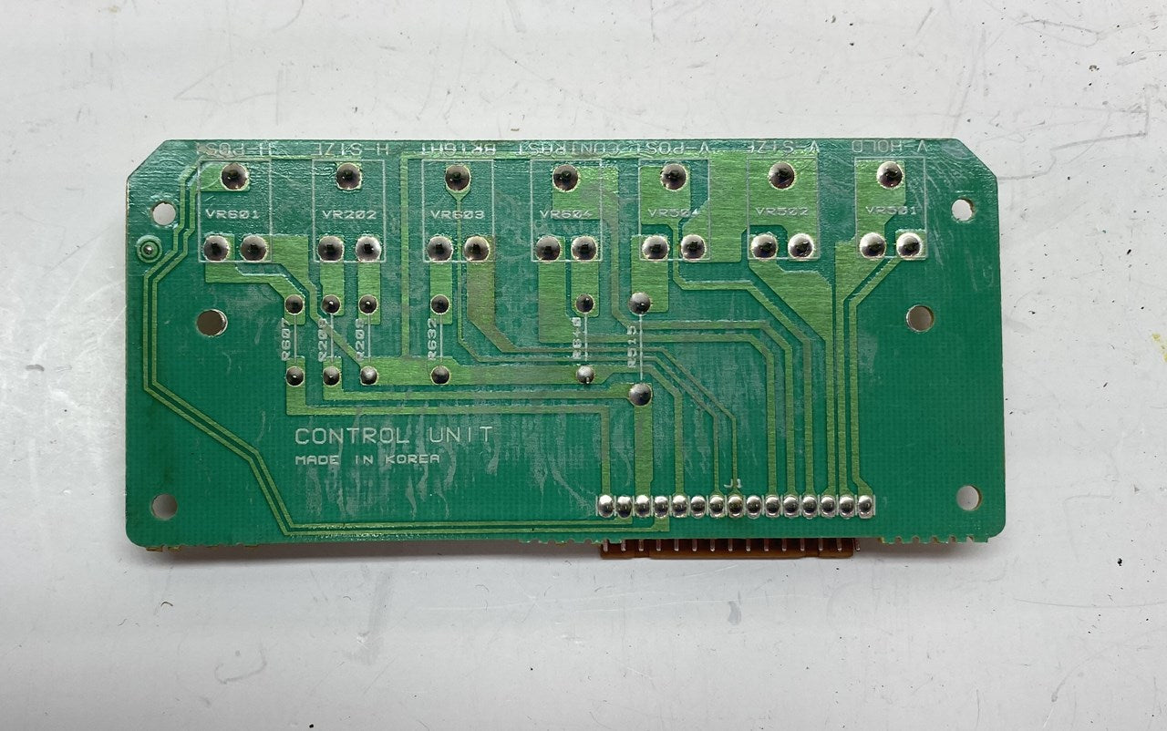 PDT Monitor Remote Adjustment Board