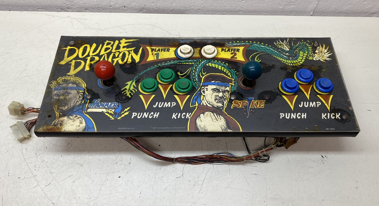 Double Dragon Control Panel