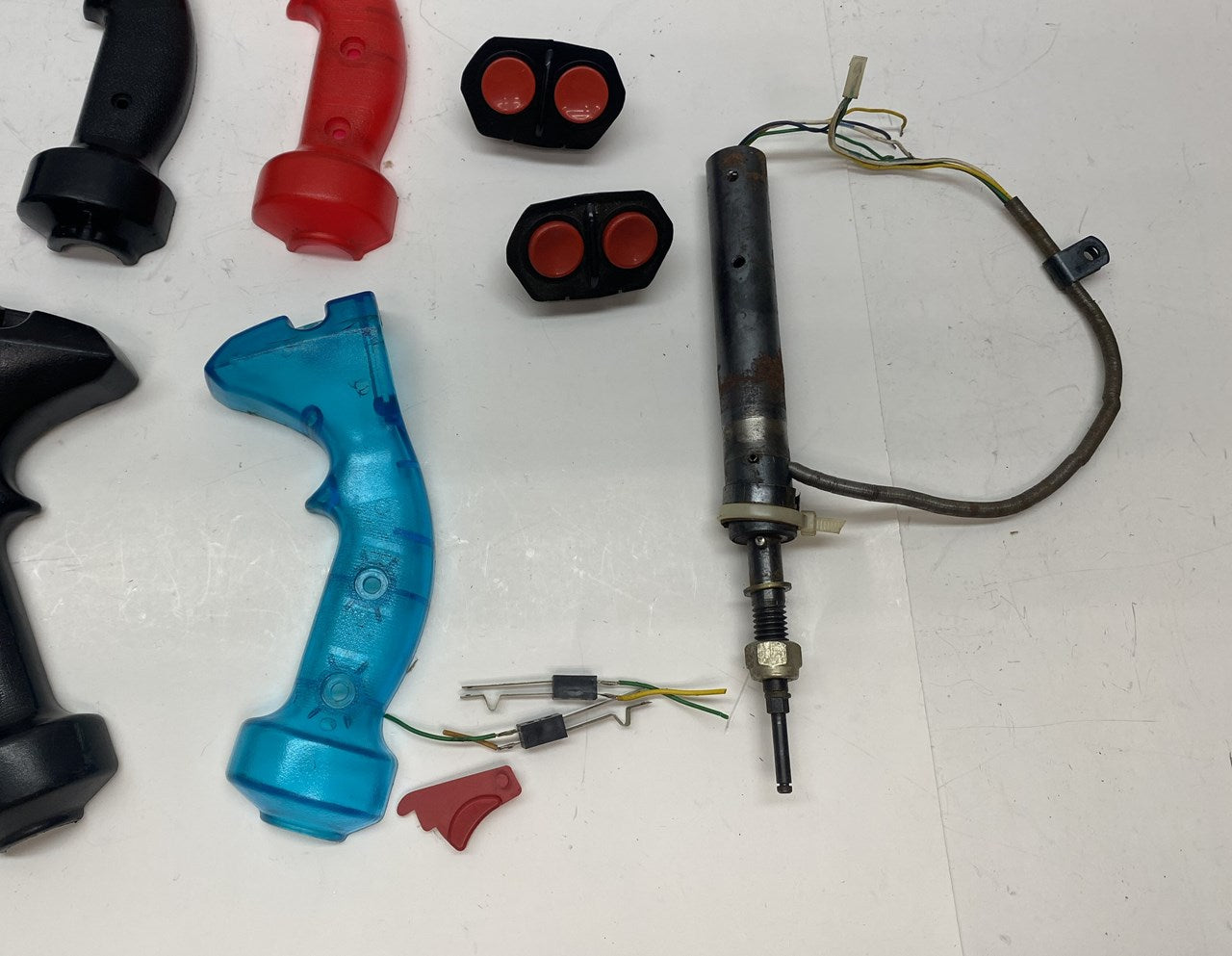 Bally Midway / Gottlieb Mad Planets Handle Joystick Shell, Parts Lot