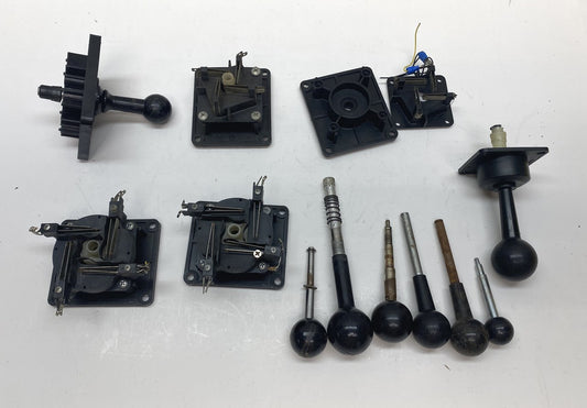 Assorted Joystick Parts Lot x 12