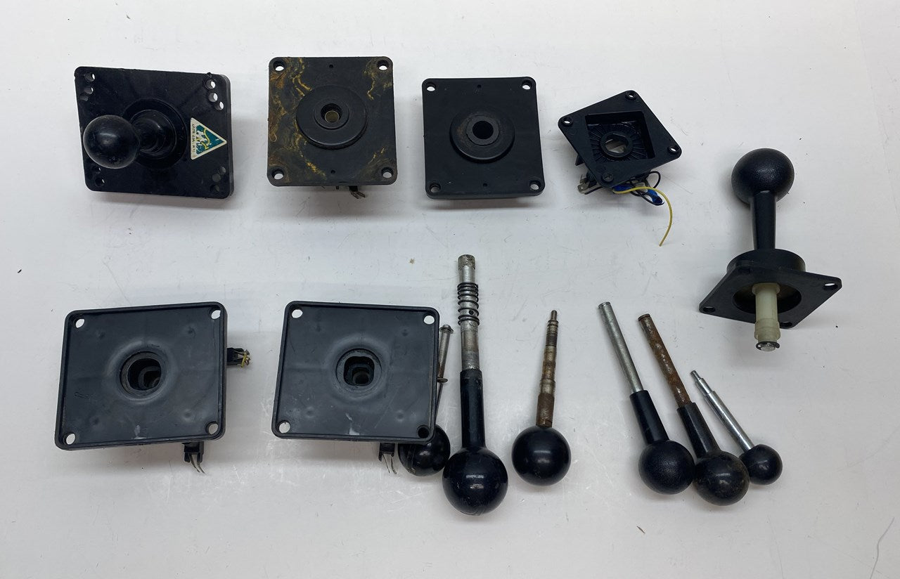 Assorted Joystick Parts Lot x 12