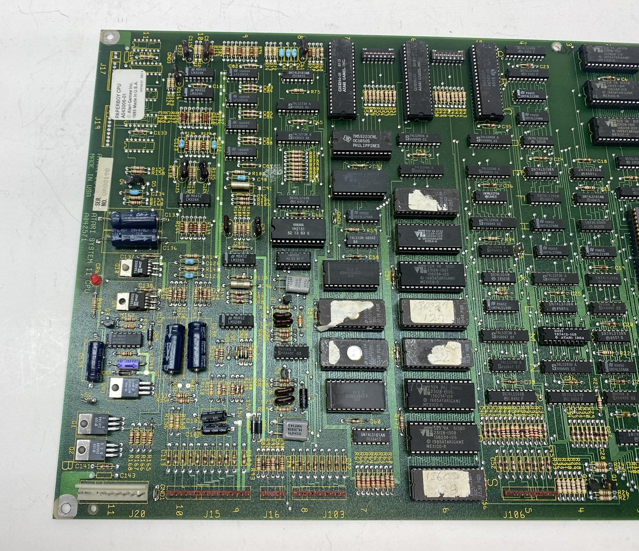 Paperboy CPU Board