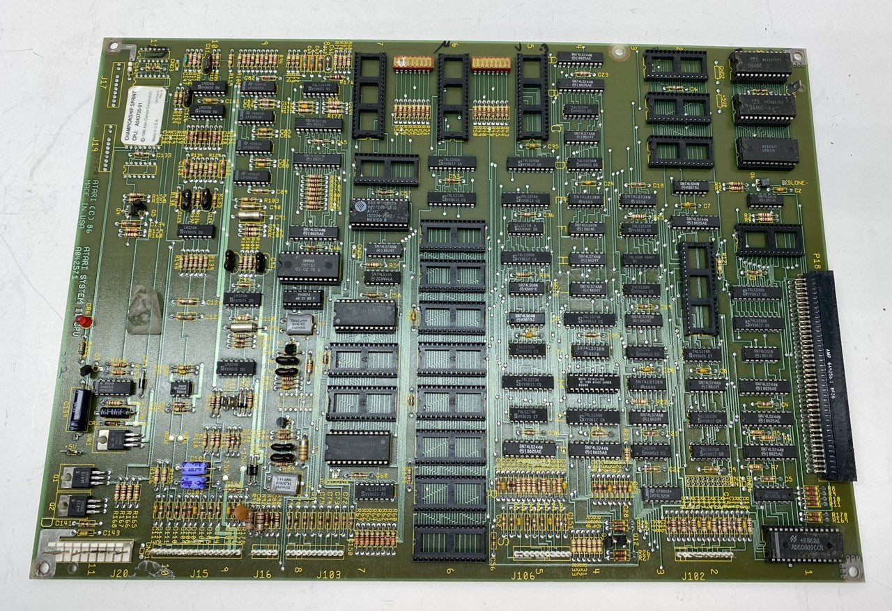 Championship Sprint CPU Board