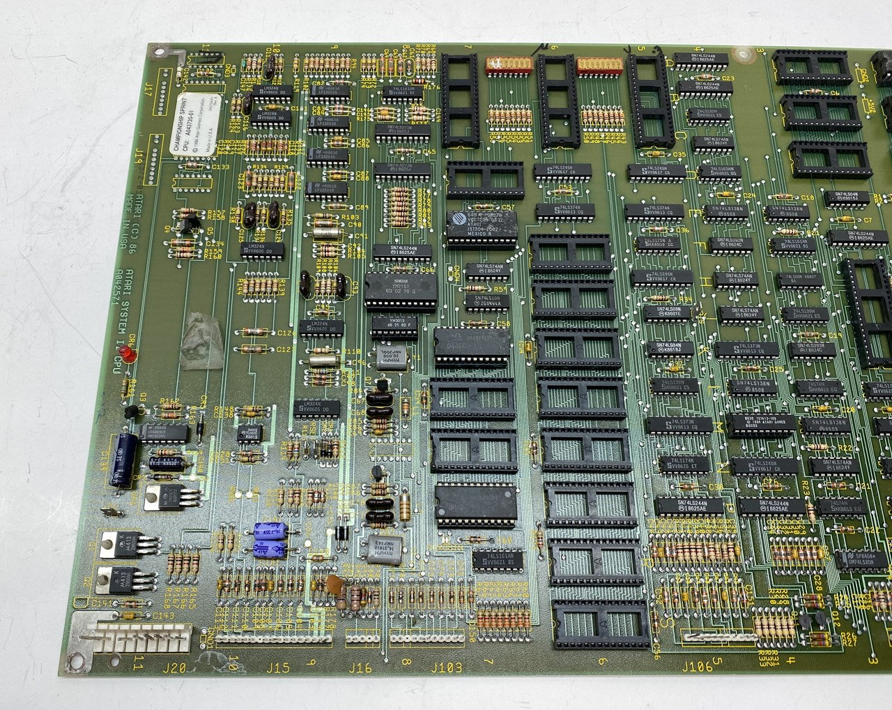 Championship Sprint CPU Board