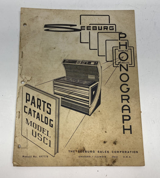 Seeburg USC1 Parts Catalog