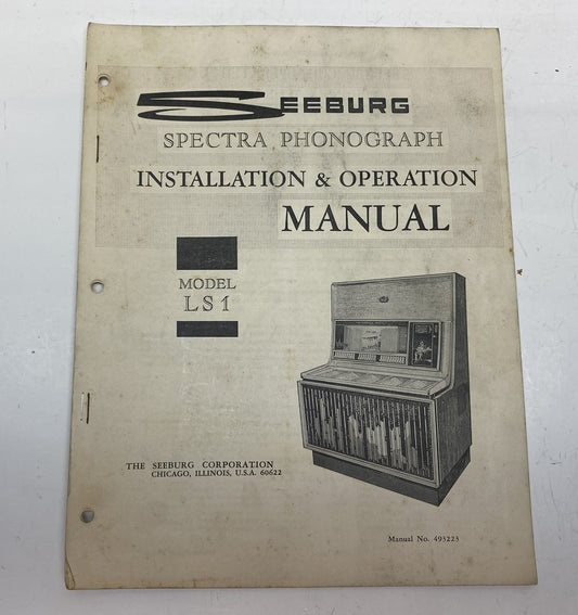 Seeburg Spectra LS1 Installation and Operation Manual