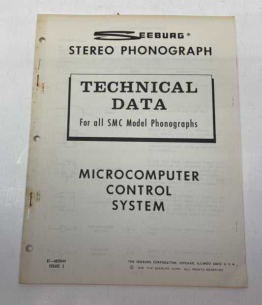 Seeburg SMC Technical Data for Microcomputer Control System