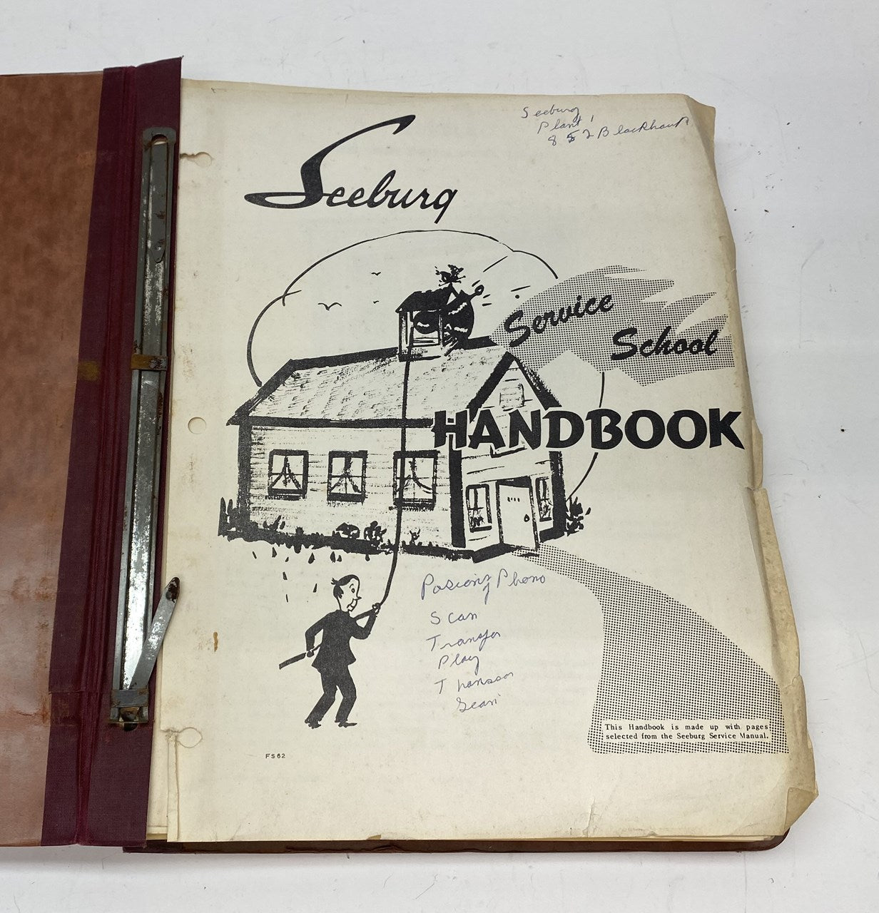 Seeburg Service School Book